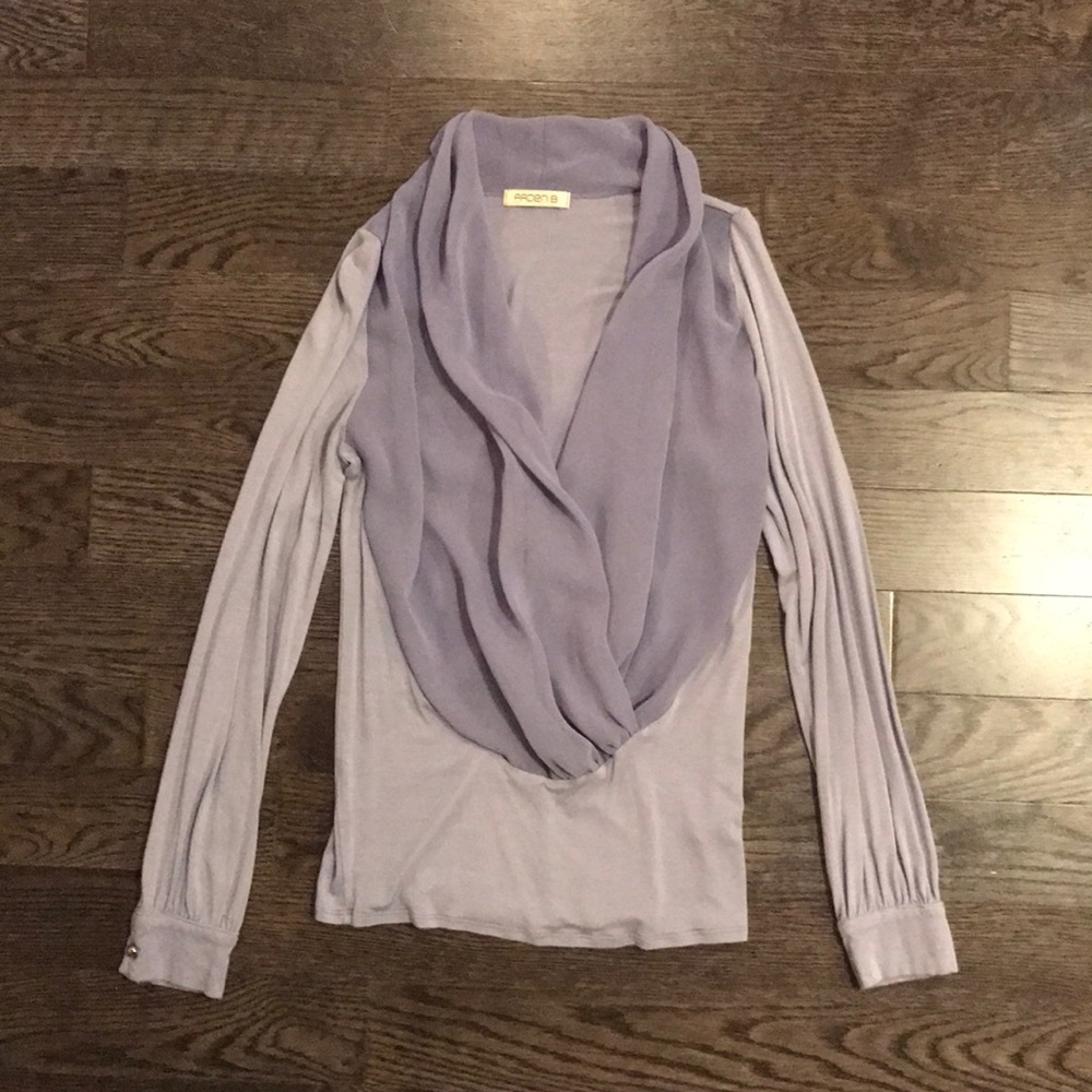 Lilac Blouse Long Sleeve